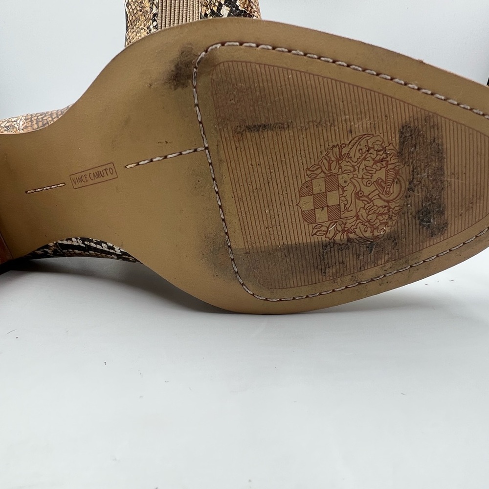 Vince Camuto Jentilly Ankle Boots, Snake Print, Women's 8 M - Picture 5 of 8